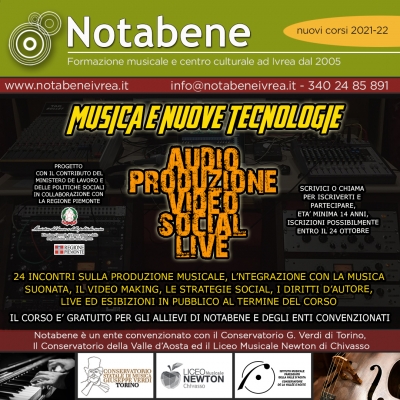 musica e nuove tecnologie Ivrea